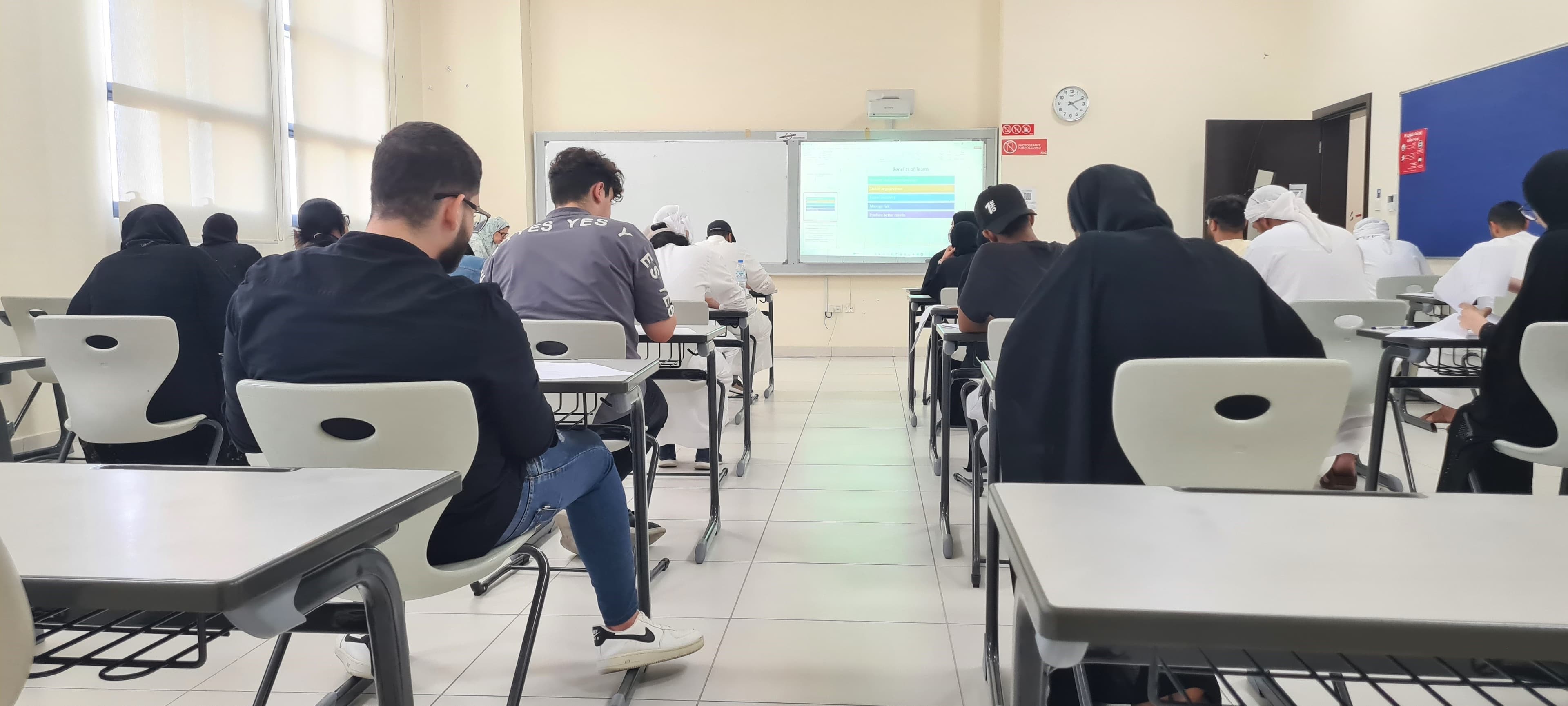 Liwa University campus in Abu Dhabi