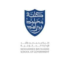 Mohammed Bin Rashid School of Government official logo